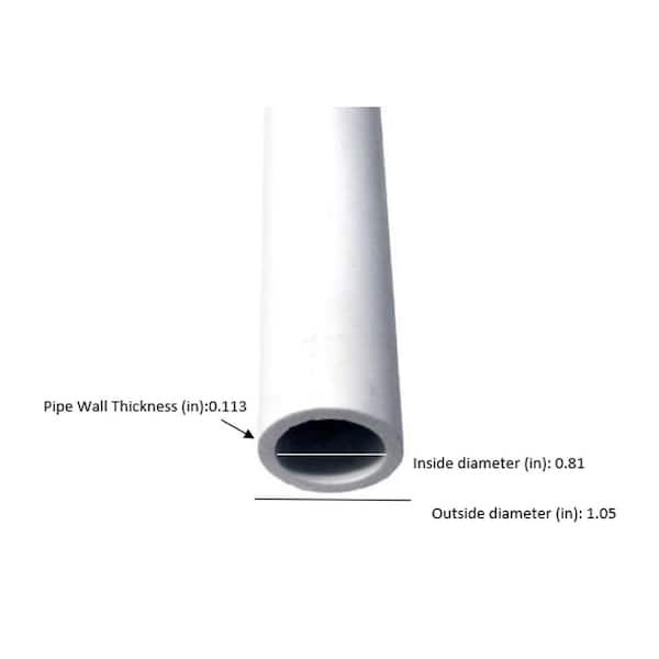 3 in. x 24 in. PVC Sch. 40 Pipe 3 in. x 24 in. PVC Sch. 40 Pipe