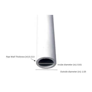 3/4 in. x 24 in. Rigid PVC Schedule 40 Pipe