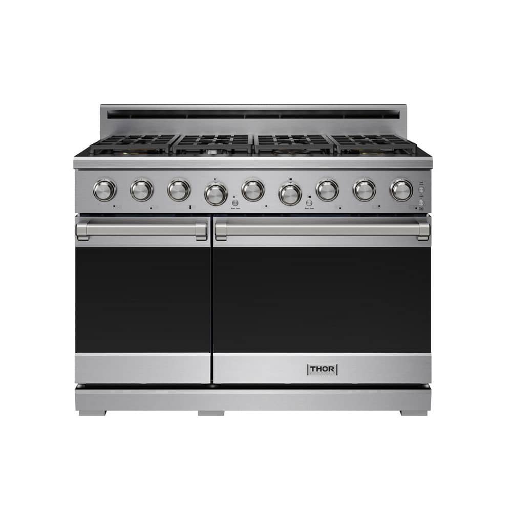 Thor Kitchen 48. in 7 Burners Freestanding Double Oven Gas Range