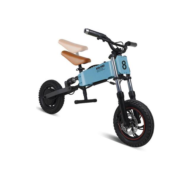 Sudzendf 12 in. Children's Blue Outdoor Off-Road Electric Bicycle