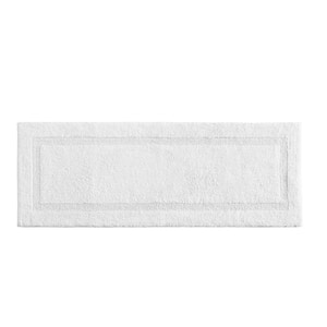 Peniston Solid White Cotton 22 in. x 60 in. Rug