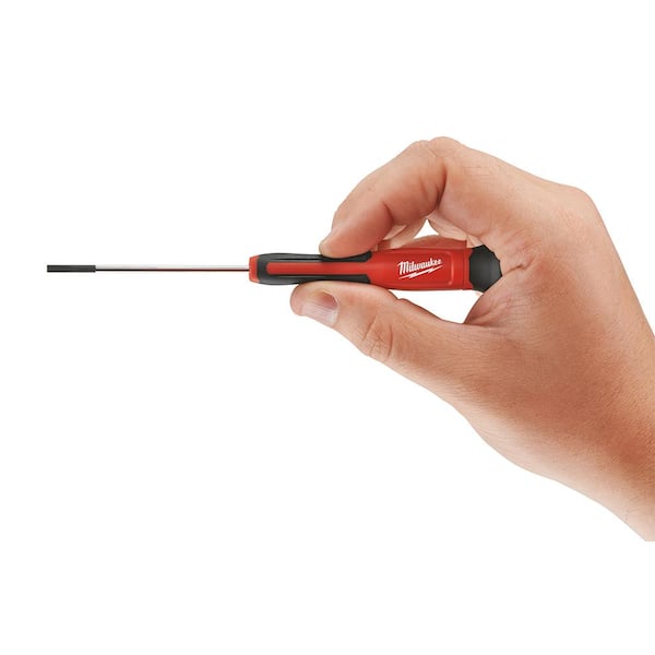 Milwaukee - Precision Phillips-Slotted Screwdriver Set (8-Piece)