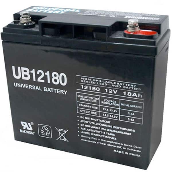 UPG 12-Volt 18 Ah I1 Terminal Sealed Lead Acid (SLA) AGM Rechargeable Battery