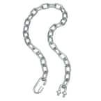 TowSmart 36 in. Towing Safety Chain with U-Bolt and Quick Link 5000 lbs ...