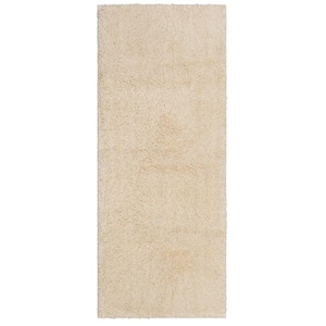 Classic Cotton ll Parchment 24 in. x 60 in. Cotton Bath Mat