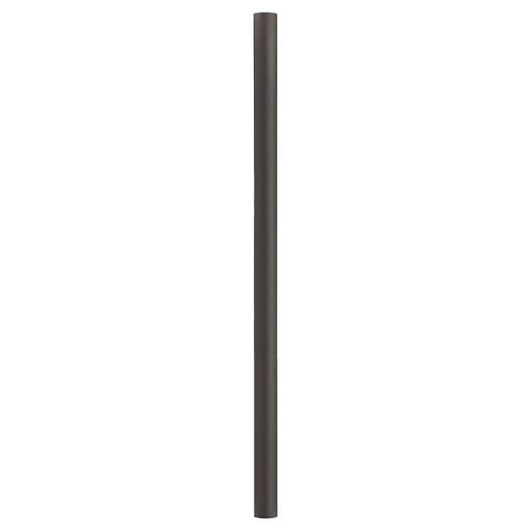 8 ft. Bronze Outdoor Direct Burial Aluminum Lamp Post fits Most Standard 3 in. Post Top Fixtures Includes Inlet Hole