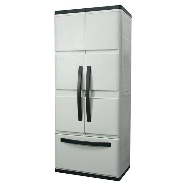 HDX 30 in. Plastic Cabinet with Drawer-DISCONTINUED