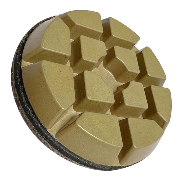 CornerPro polishing pad for corners w Diamond tools resin bond 