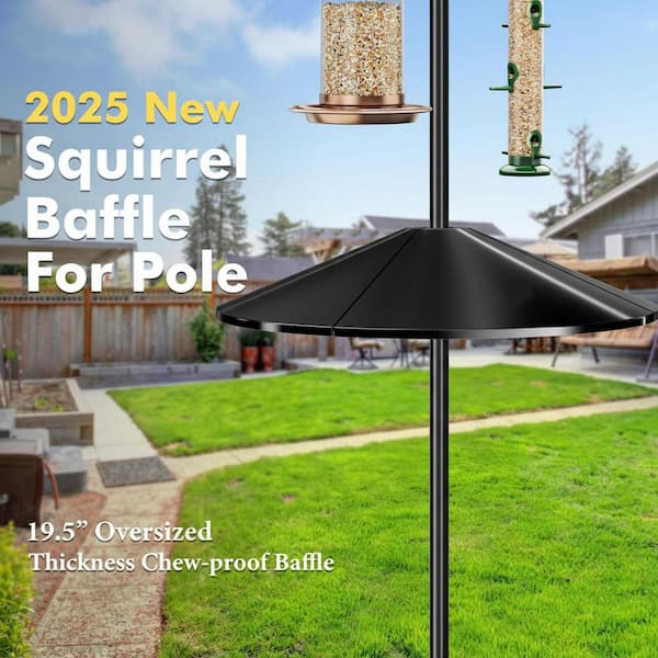 Justincity 19.5 in. Oversized Non-Electric Squirrel Guard Baffle