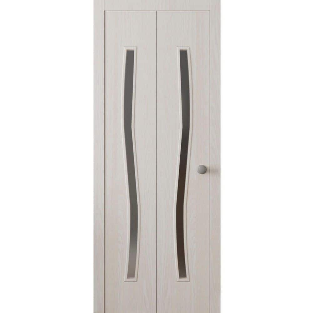 3012 60 in. x 80 in. Sold Core Ash Franko Color Wood Bi-fold Door with Hardware price history on PriceWatchPro