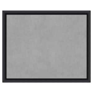 Nero Black 43 in. x 35 in. Framed Magnetic Board