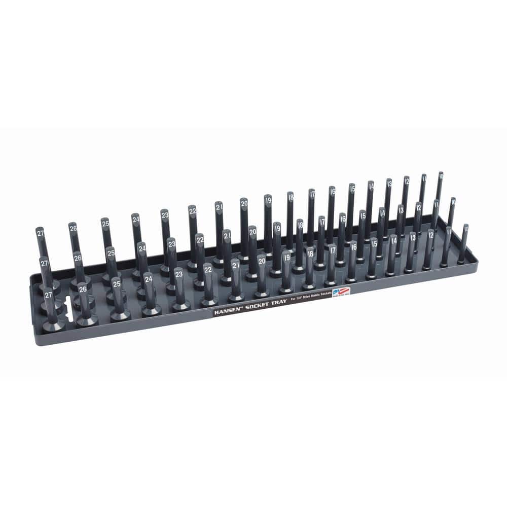 Metric Regular Semi-Deep Deep Socket Holder in Grey 1/2 in. Drive price history on PriceWatchPro
