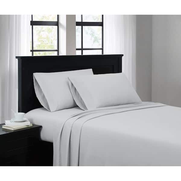 Truly Soft Everyday Microfiber Light Grey Twin Sheet Set
