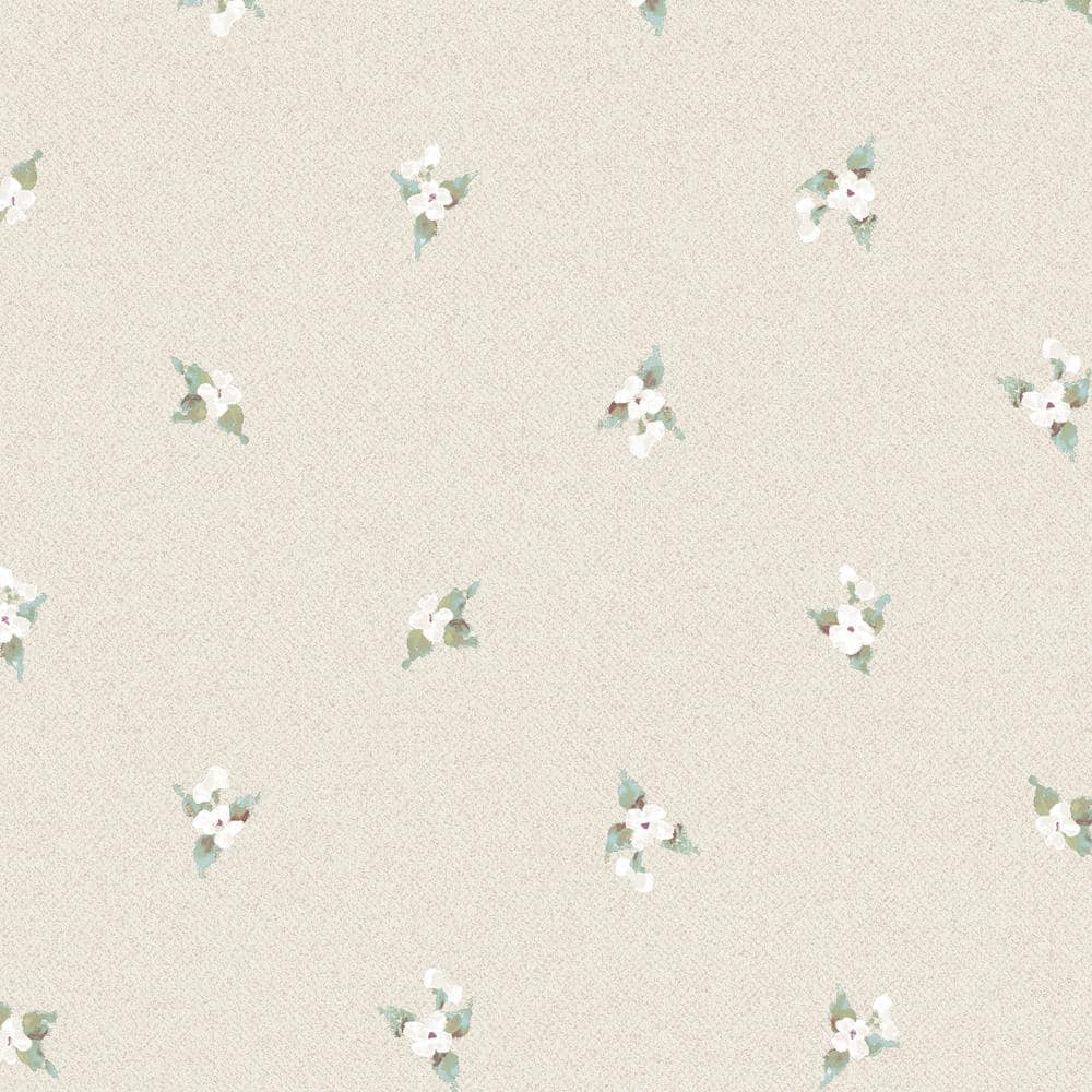 Laurel Spot Blue, Turquoise, Beige, Plum & Burgandy Vinyl Roll Wallpaper (Covers 55 sq. ft.) price history on PriceWatchPro