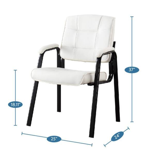 white office guest chairs