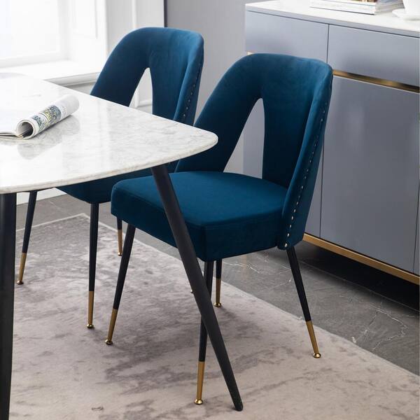 blue velvet dining chairs kmart