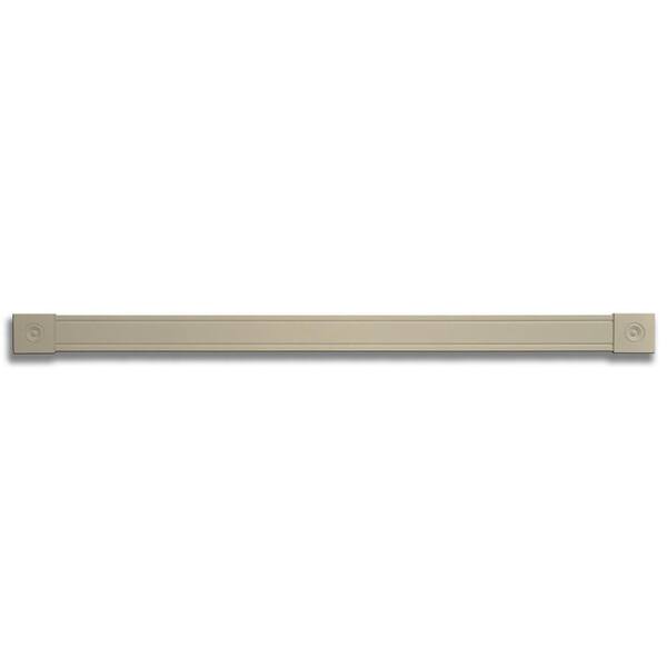 Pinecroft 1 in. x 6 in. x 96 in. Primed White Pine Fluted Barn Door Mounting Board
