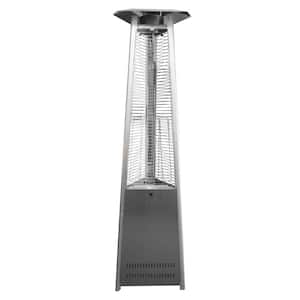 38,000 BTU Commercial Stainless Steel Quartz Tube Propane Patio Heater