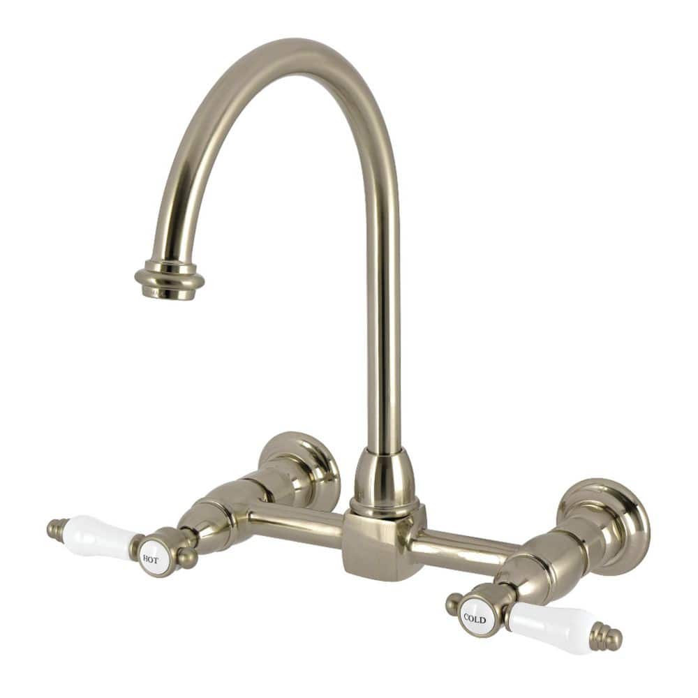 Bel-Air 2-Handle Bridge Kitchen Faucet in Brushed Nickel price history on PriceWatchPro