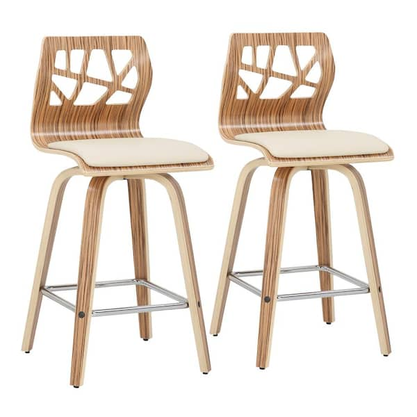 Zebra discount counter stools