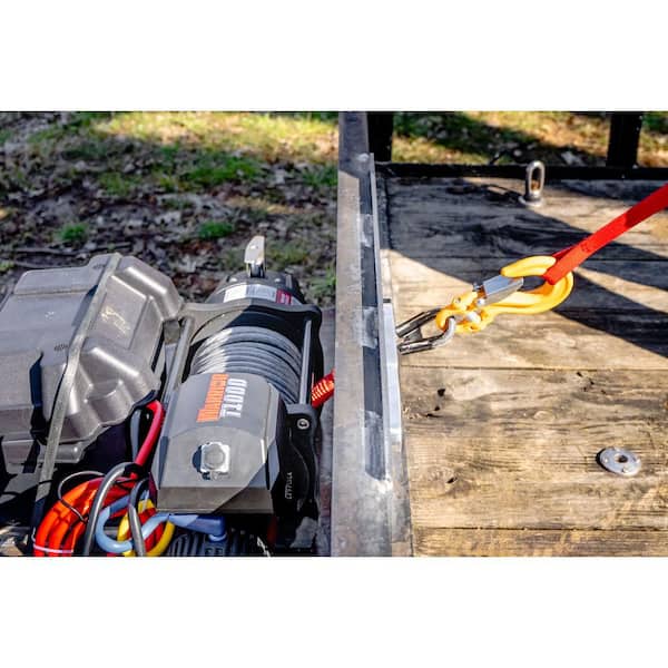 10,000 lbs. Capacity Electric Elite Combat Winch with Synthetic Rope