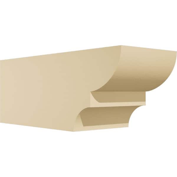 Ekena Millwork Standard Ridgewood 6 in. W x 6 in. H x 16 in. D Polyurethane Rafter Tail Outlooker