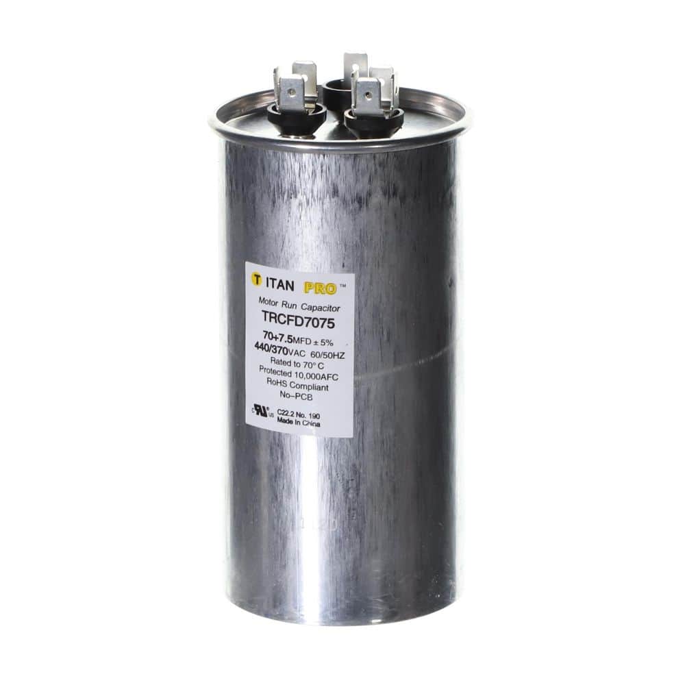 can'tstop Amazon.com: CPT01074 - 80 uf MFD 440 Volt VAC - Trane Round