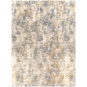 Tuscany 7 ft. x 10 ft. Beige Abstract Indoor Area Rug