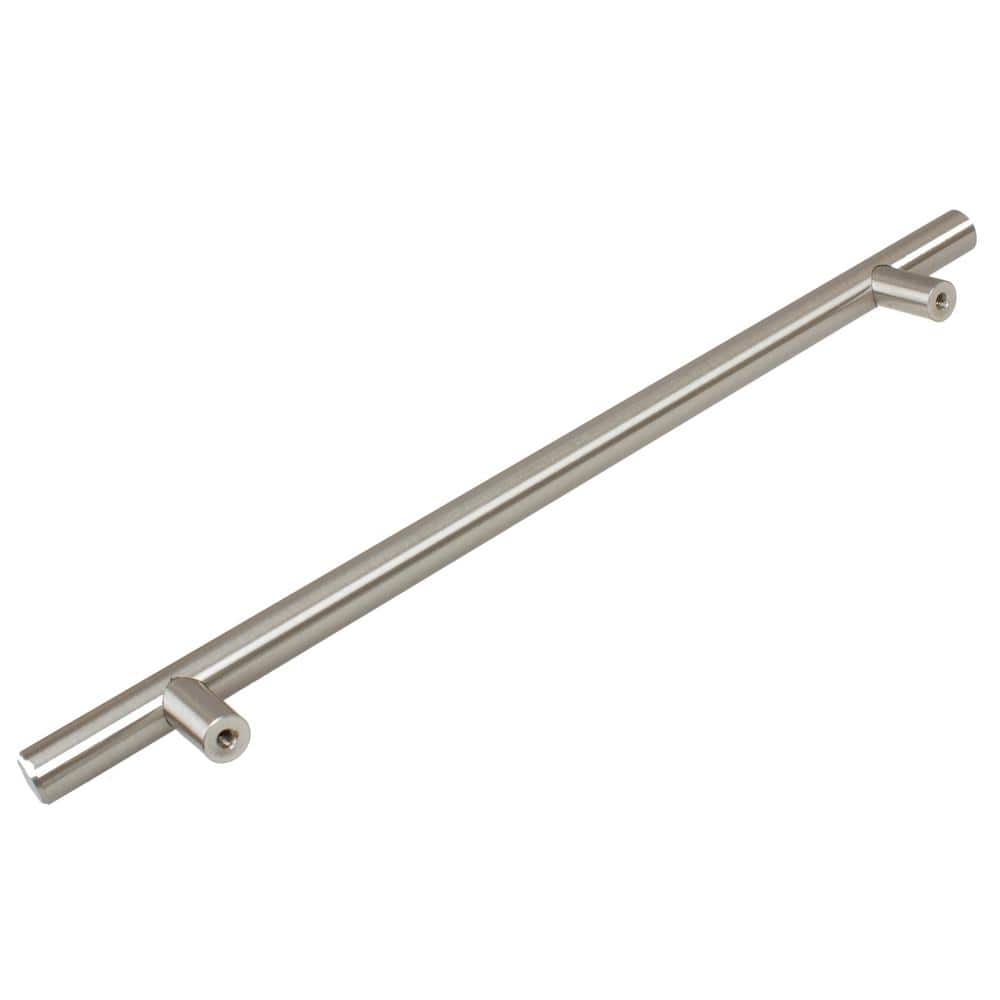 14-Inch Stainless Steel Modern Bar Pull with Mounting Hardware