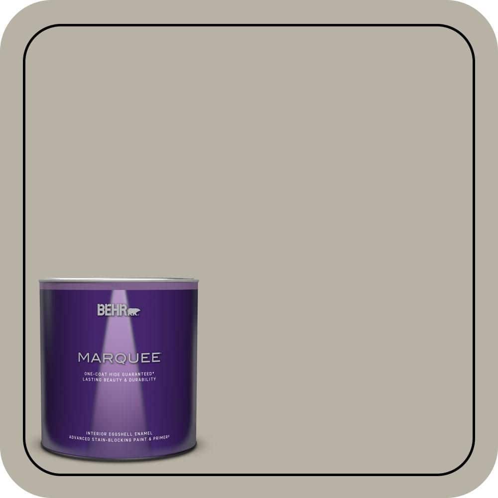 1 qt. Home Decorators Collection #HDC-CL-27G Rushmore Gray Eggshell Enamel Interior Paint & Primer product image for price tracking