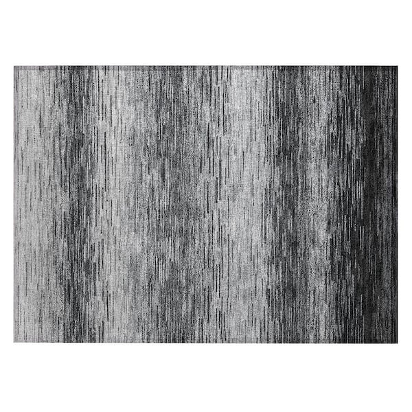 Chantille Machine Washable Indoor/Outdoor Abstract ACN2886 Gray 2 ft. x 3 ft. Accent Rug