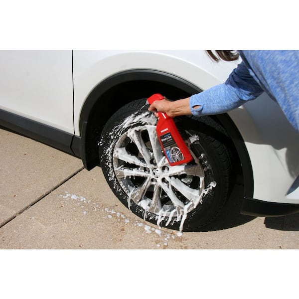 Spraying Ceramic Wheel Coating - Wheels, Tires, Trim