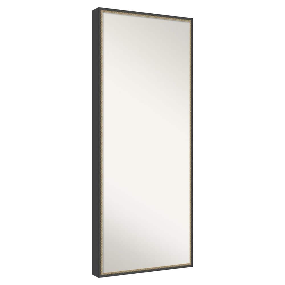 Matinee Black Bronze 25.75 in. W x 61.75 in. H Non-Beveled Traditional Wood Framed Full Length Floor Leaner Mirror price history on PriceWatchPro