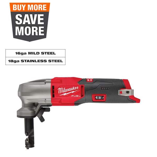 M12 FUEL 12-Volt Lithium-Ion Brushless Cordless 16-Gauge Variable Speed Nibbler (Tool-Only)