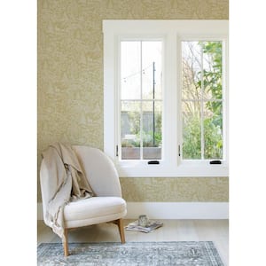 Alrick Forest Venture Yellow Prepasted Non Woven Wallpaper