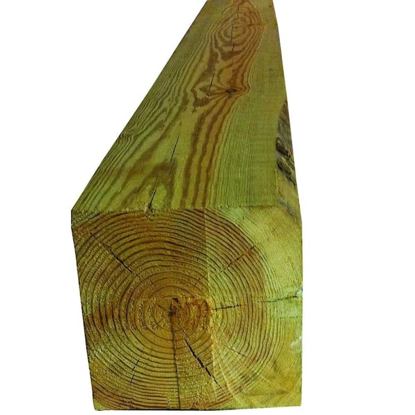 4 in. x 4 in. x 16 ft. #2 Pressure-Treated Timber