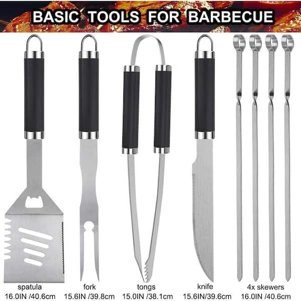 BBQ Grill Accessories,41PCS BBQ Tool Set, ExtraThick Stainless