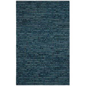 Bohemian Dark Blue/Multi Doormat 2 ft. x 3 ft. Striped Area Rug