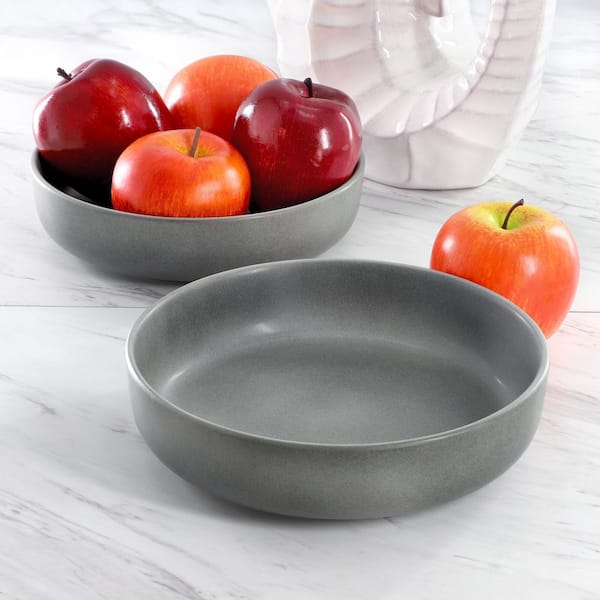 Gibson Bryant Park 2 Piece 8 in. Stoneware Dinner Bowl Dinnerware