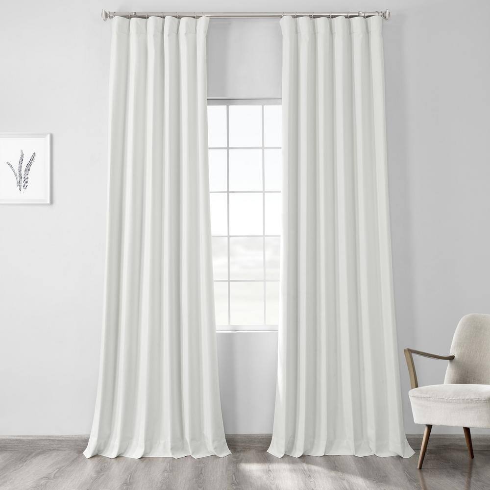 Starlight Off White Thermal Cross Linen Weave Rod Pocket Blackout Curtain - 50 in. W x 120 in. L price history on PriceWatchPro