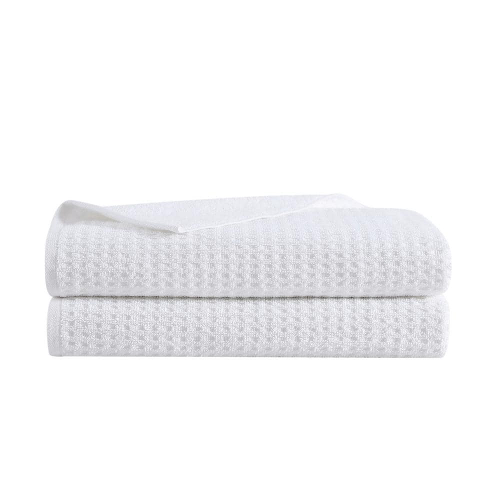 Tommy Bahama Northern Pacific 12-Piece White Cotton Wash Towel Set  USHSBU1240340 - The Home Depot