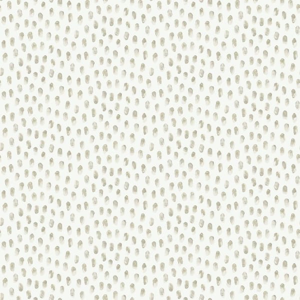 NuWallpaper Grey Daphne Vinyl Peel & Stick Wallpaper