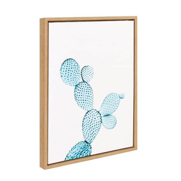 Kate and Laurel Sylvie Fishes Blue by Giuliana Lazzerini Framed