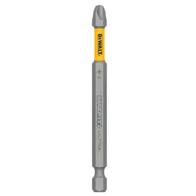 DEWALT MAXFIT ULTRA 3-1./2 in. Phillips 3 Steel Screwdriving Bit