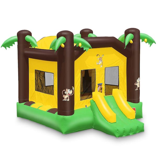 Cloud 9 Commercial Grade Jungle Bounce House with Slide