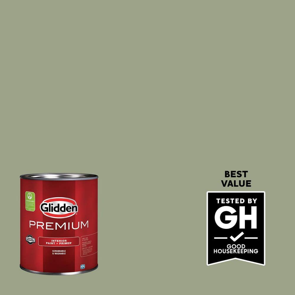 1 qt. PPG1030-4 Edamame Satin Interior Latex Paint price history on PriceWatchPro