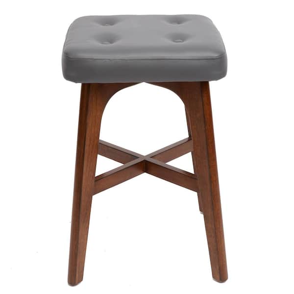 Silverwood Furniture Reimagined Beacon 24 in. Brown Bar Stool