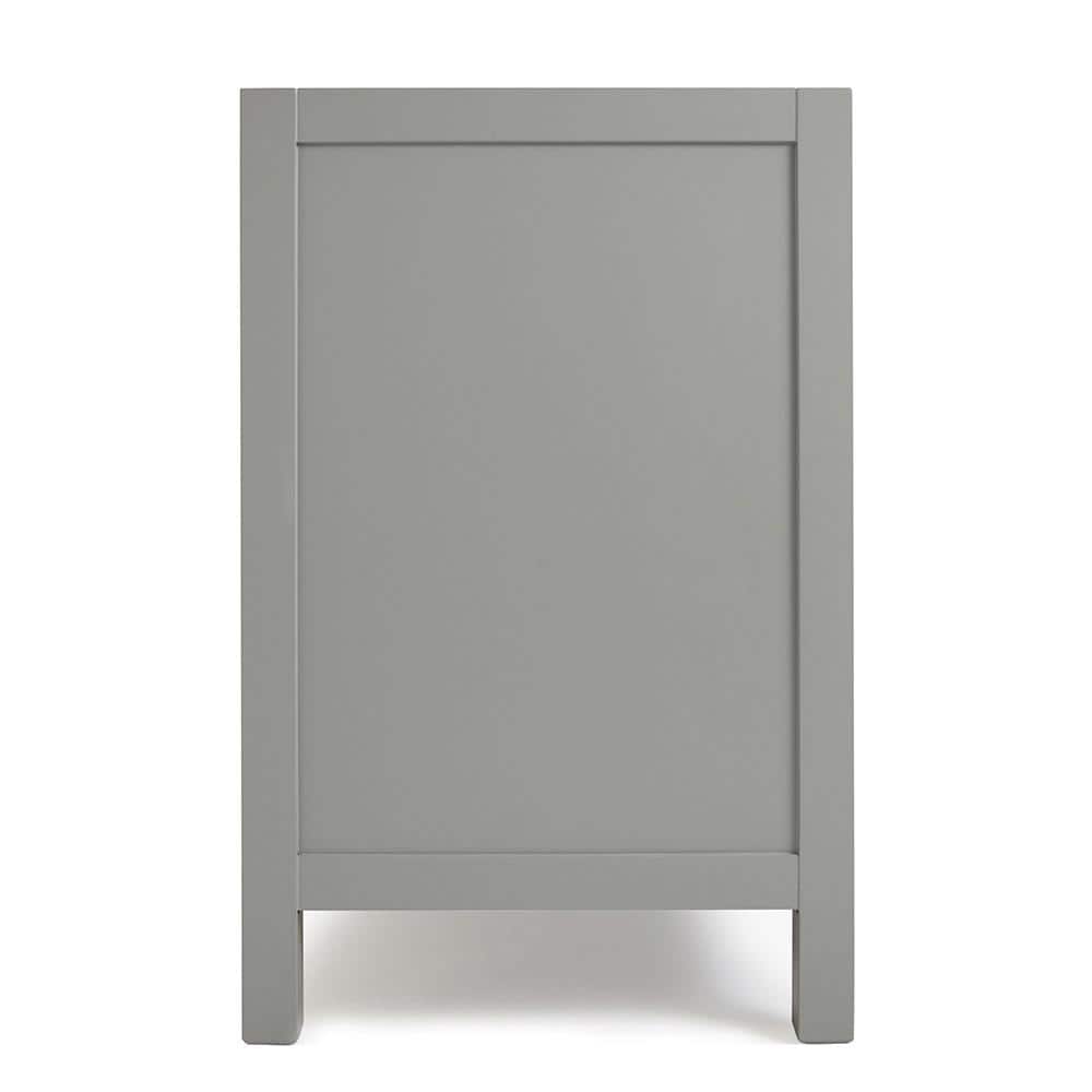 Cambridge 36" Gray Solid Wood Freestanding Vanity Cabinet