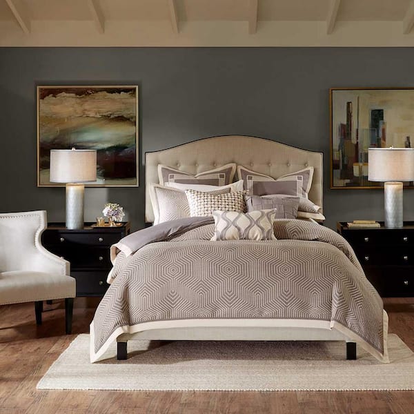 Shades of Grey Polyester King Comforter Set
