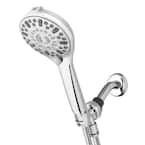 Waterpik 6-Spray Patterns with 1.8 GPM 4.75 in. Single Wall Mount  Adjustable Handheld Shower Head in Matte Black ZZR-765M5E - The Home Depot